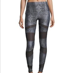 Onzie Hot Yoga High Rise Bondage Snake Skin Legging